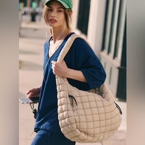 Free People Quilted Tote